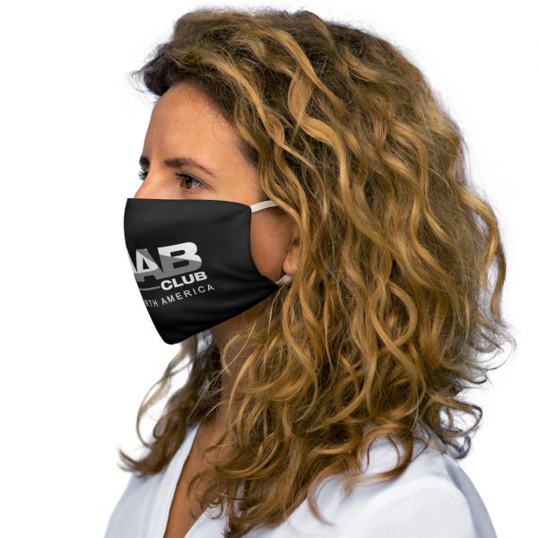 Snug-Fit Polyester Face Mask BLACK - Image 5
