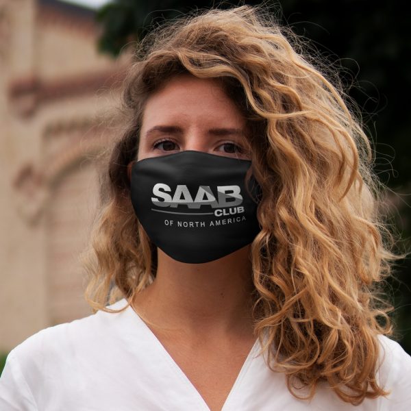 Snug-Fit Polyester Face Mask BLACK - Image 6