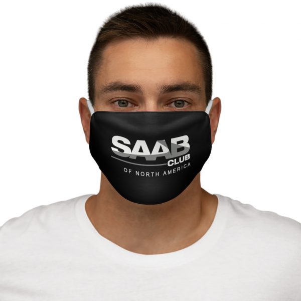 Snug-Fit Polyester Face Mask BLACK - Image 2