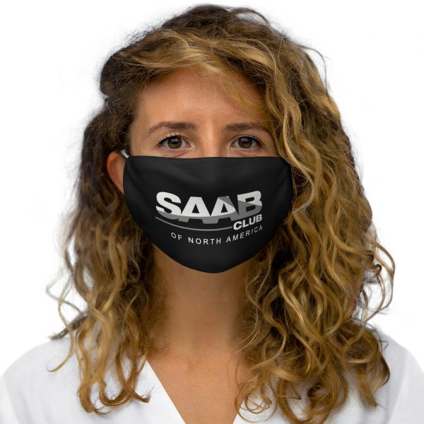 Snug-Fit Polyester Face Mask BLACK - Image 4