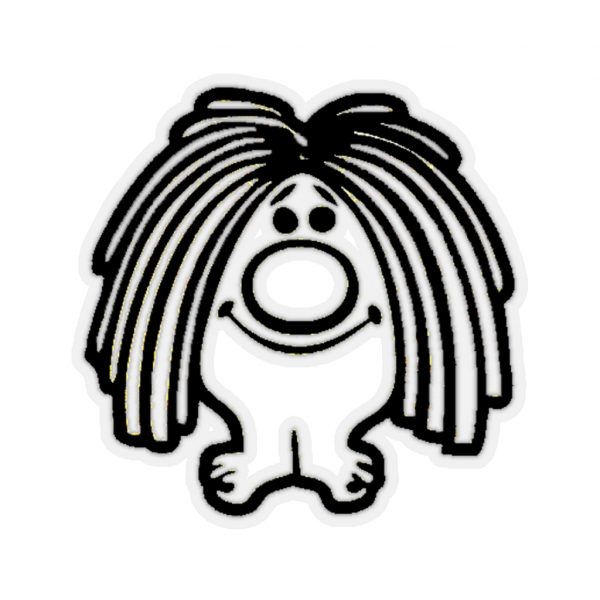 BLACK TROLL Kiss-Cut Sticker