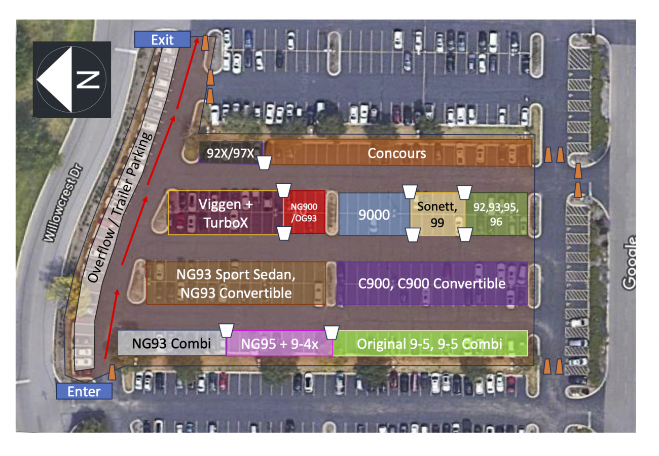 SOC 2023 Parking Lot